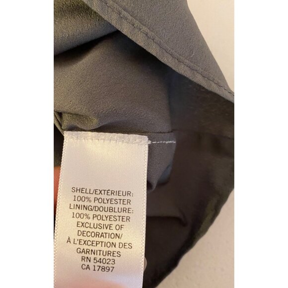 Banana Republic Gray Sleeveless Embellished Tank Top Medium - Picture 4 of 9